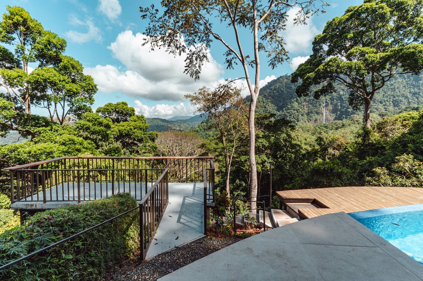 A picturesque view from Vajra Jahra Retreat Center during one of the best times to travel to Costa Rica