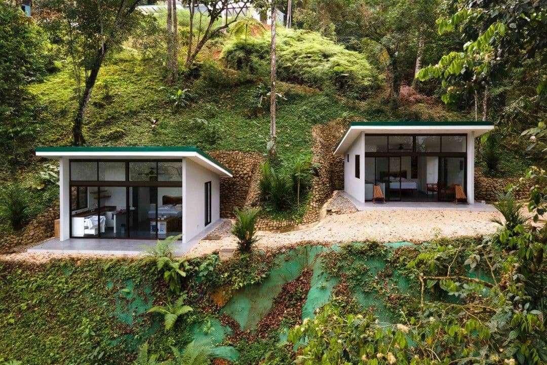 two villas from Vajra Jahra, an eco-retreat costa rica