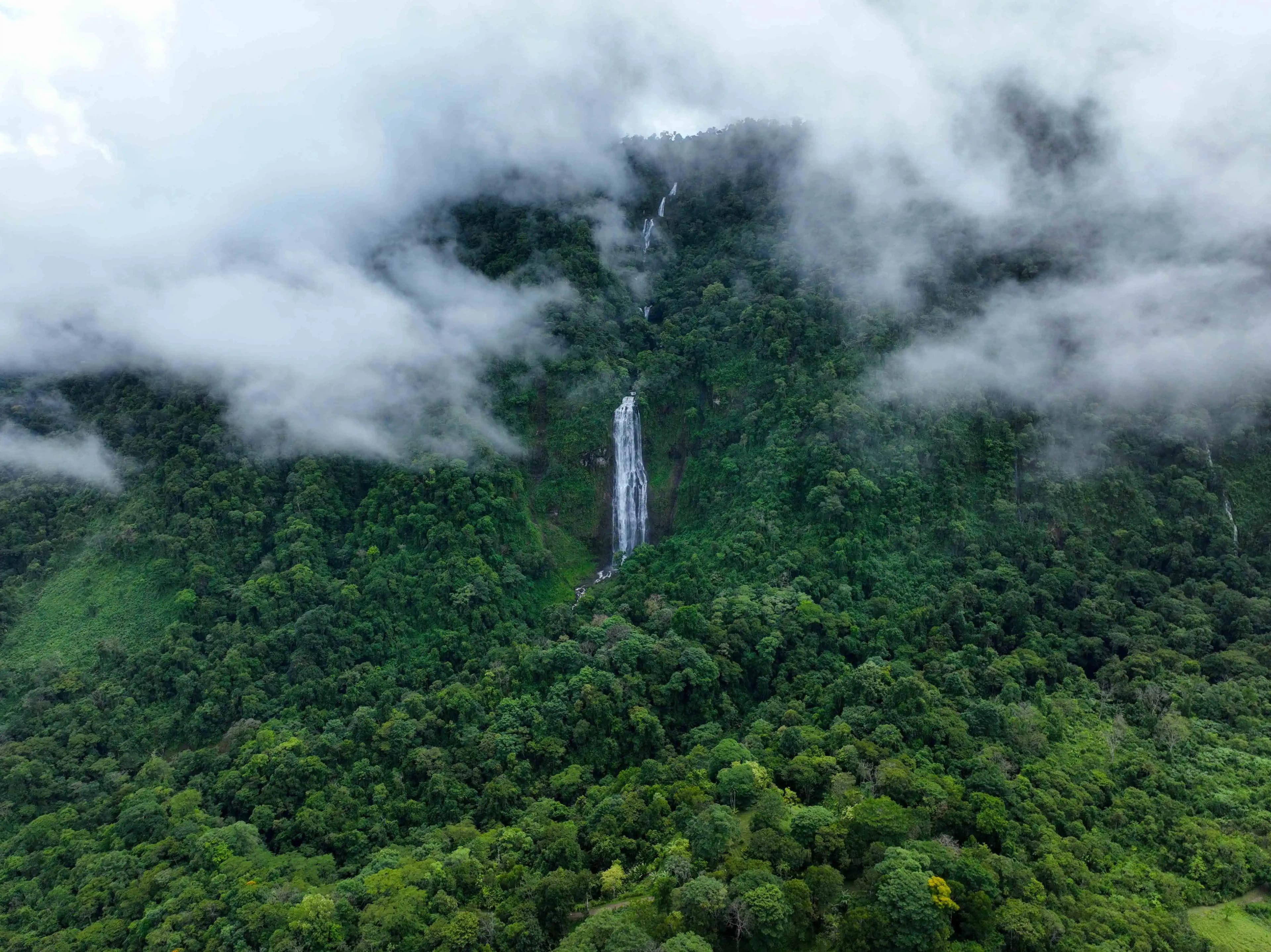 Views of the Diamante waterfalls from our Costa Rica wedding venue.