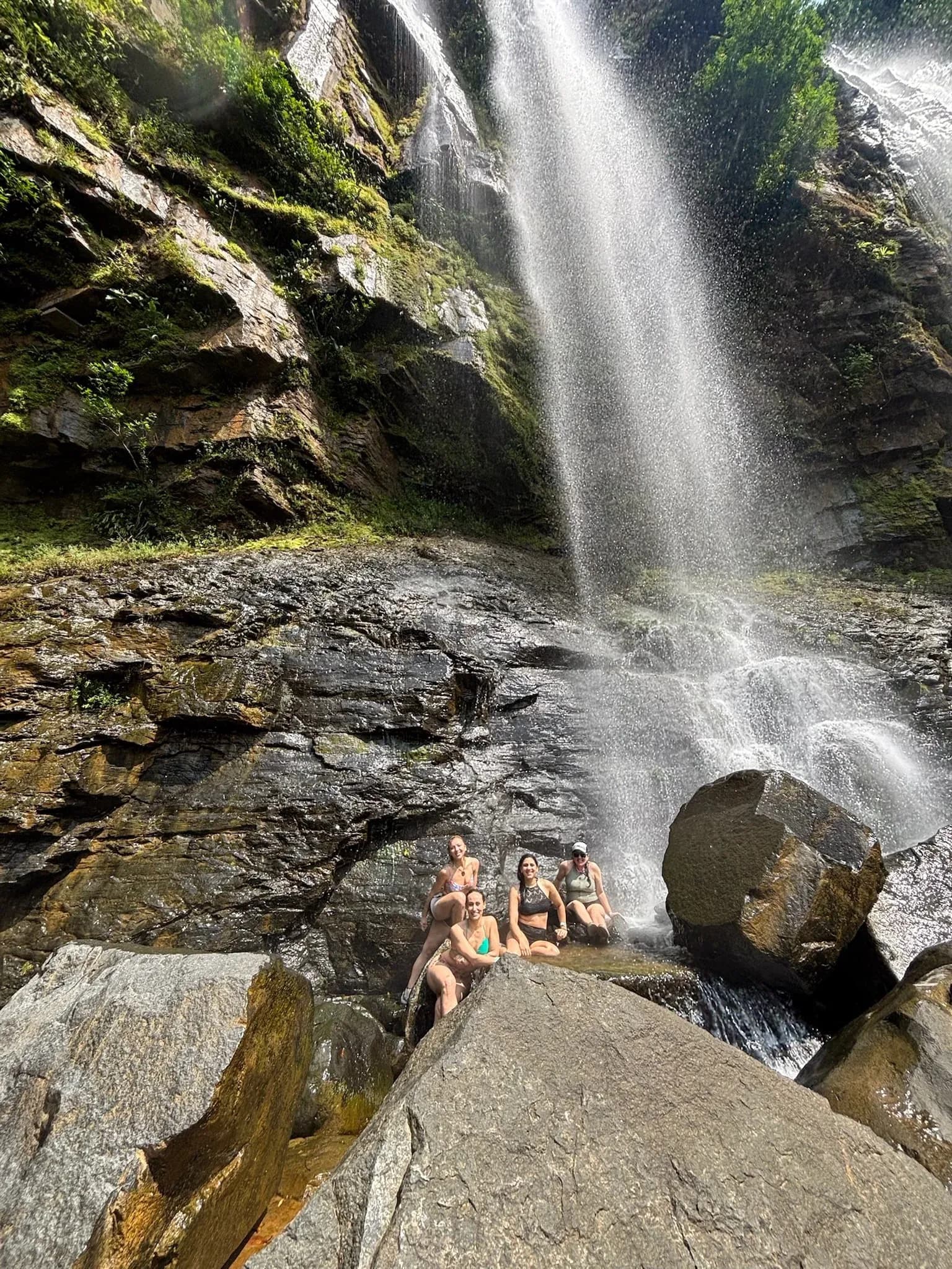 Waterfall in Costa Rica near Vajra Jahra Retreat Center