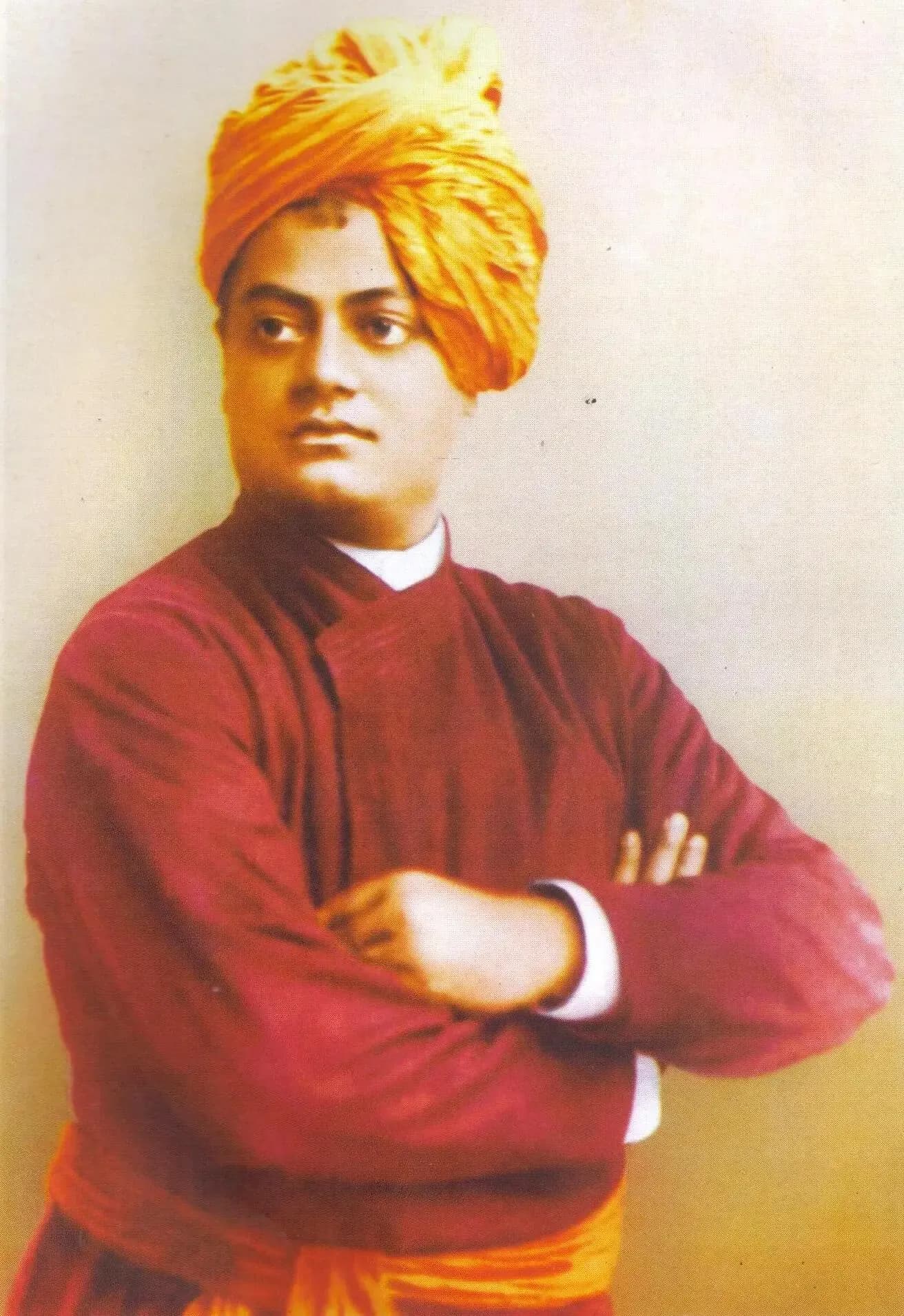 Swami Vivekananda, a gifted orator and key figure in bringing yoga to the West in the 19th century.