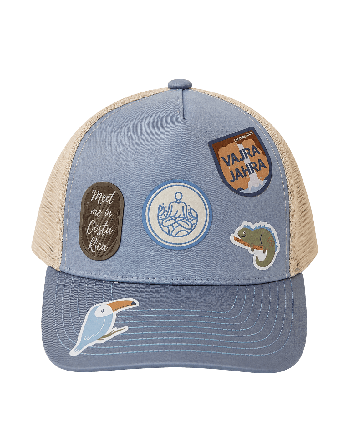 Trucker Hat with Patches