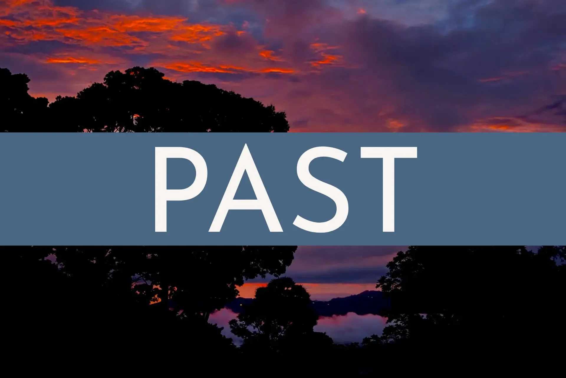 Vibrant sunset sky over the rainforest at Vajra Jahra Retreat Center, capturing the serene atmosphere of a retreat Costa Rica evening.